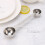 Stainless Steel Measuring Spoon Coffee Scoop Double-Silver 7