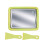 Ice Cream Roller Plate with 2pcs Spatulas for Handmade-Green L 1