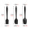 2/3pcs Silicone Scraper Oil Brush Cake Cream Spatula Set-C 4
