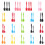2/3pcs Silicone Scraper Oil Brush Cake Cream Spatula Set-C 2