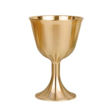Wine Glass Classical Copper Goblet Household Dining Bar-   L