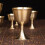 Wine Glass Classical Copper Goblet Household Dining Bar-   L 4