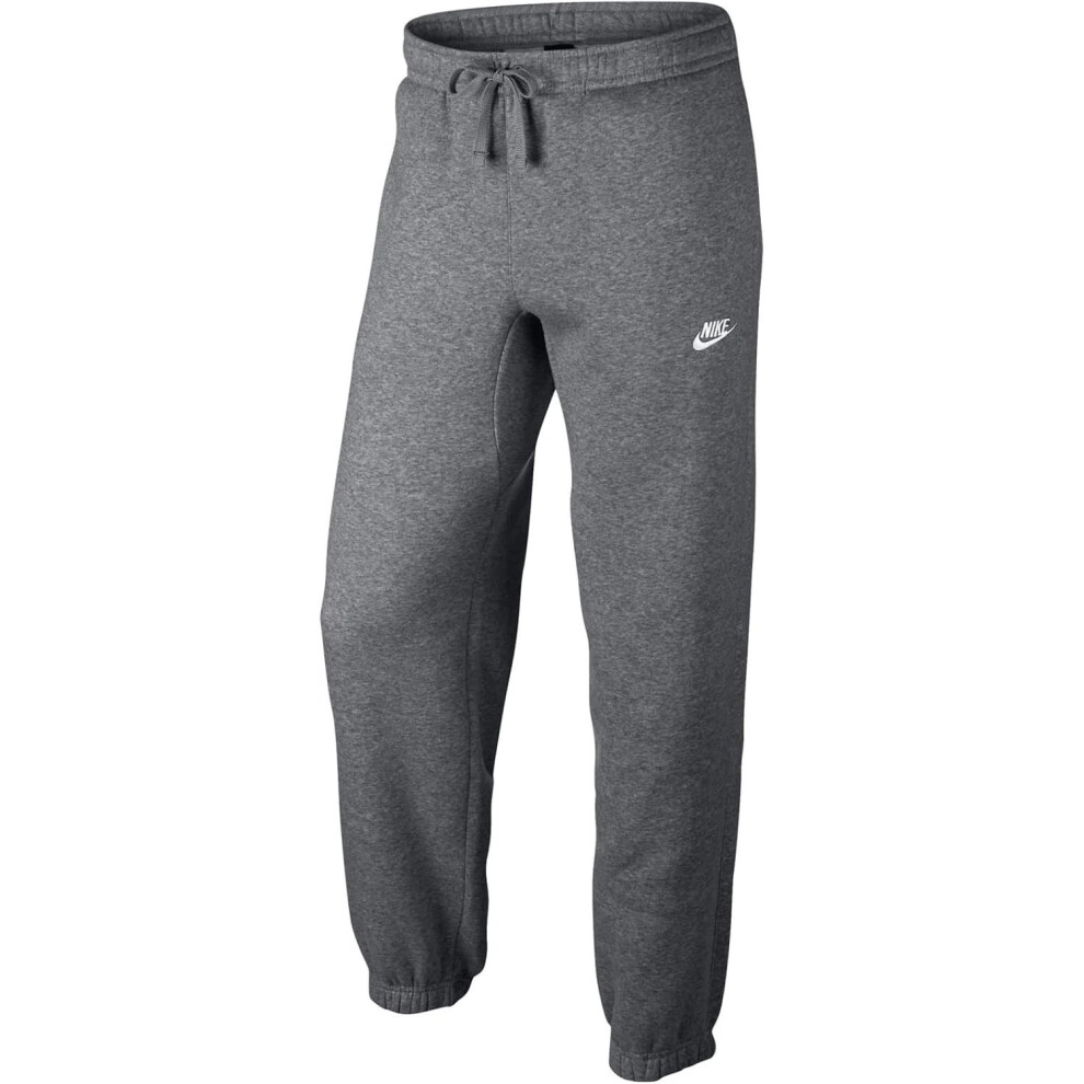 Nike (Small) Mens Charcoal Club Joggers Grey