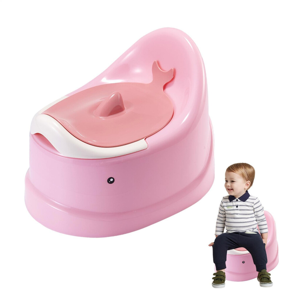 Potty Training For Kids Portable Travel Potty Trainer With Antisplashing Cover For Road Trips Camping Home Pink