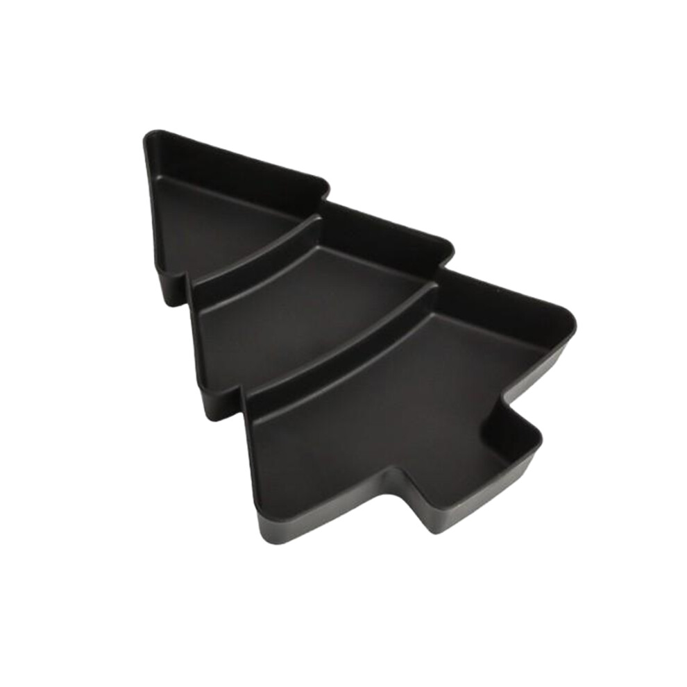 (Light black) Dried Fruits Organizer Christmas Tree Partition Tray Weddings ABS-image-OPC-PN9XH2B-NEW