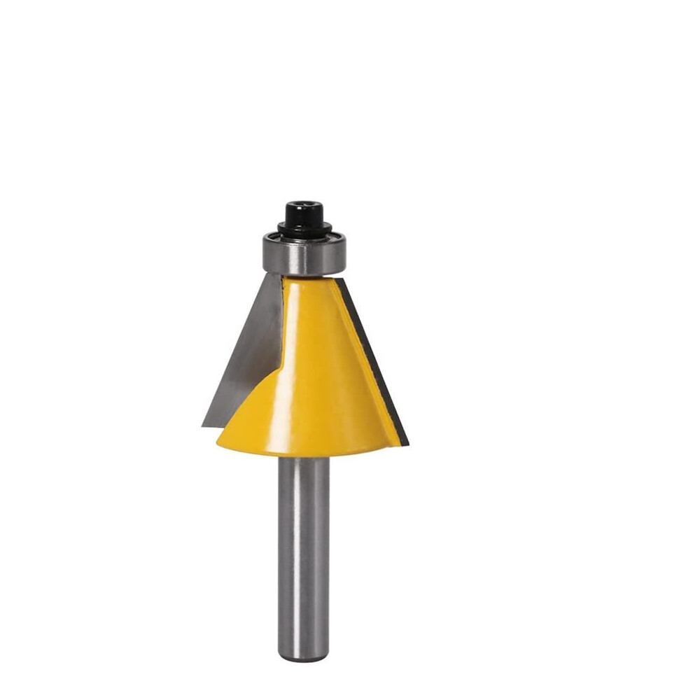 8Mm Shank Chamfer Router Bit 15 Degree 22.5 Degree 30 Degree Milling Cutter For Wood Machine 9339159473962