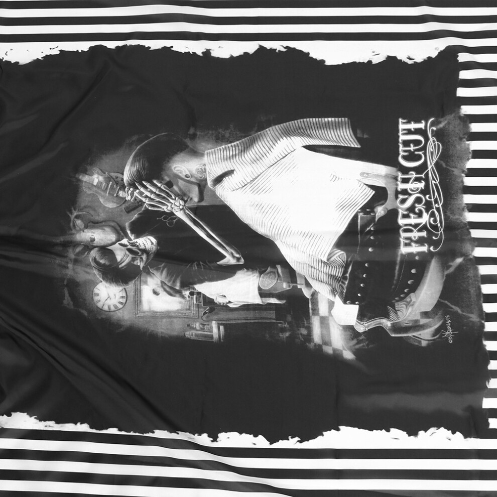 Black Premium Hairdressing Apron, Pongee, 162X145cm,