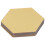 Painéis acústicos com design hexagonal, portáteis e leves, ecológicos, com qualidade de som superior, alta densidade e design elegante e 1