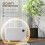 Homcom 1200W Electric Convector Heater, Quiet Space Heater with LED Display, White 7