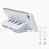 4-Port USB-Hub OTG-Adapter USB 2.0 8,5  6,5  2,6 cm 9
