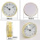 Easy Installation Clock Insert, Quartz Clock Insert With Reliable Performance And Elegant Display For Diy Projects, Silent Movement With Quality Mater 5