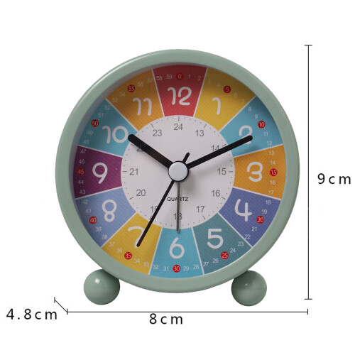Time Buddy, Ρολόι Μάθησης για Παιδιά με Ευανάγνωστο Πολύχρωμο Καντράν, Αθόρυβο 1
