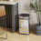 Homcom HOMCOM 30L Automatic Kitchen Bin with Lid and Infrared Motion Sensor Silver 15