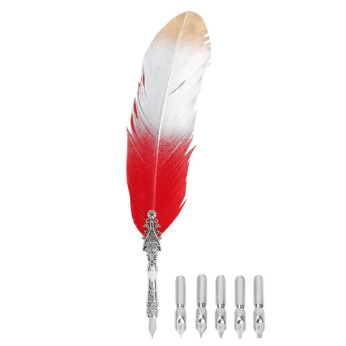 Feder-Dippenstift mit 6 Spitzen, 1,0 mm Durchmesser - Feather 1