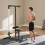 Homcom HOMCOM Exercise Pulldown Machine Power Tower with Adjustable Seat Cables 1