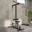 Homcom HOMCOM Exercise Pulldown Machine Power Tower with Adjustable Seat Cables 17