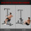 Homcom HOMCOM Exercise Pulldown Machine Power Tower with Adjustable Seat Cables 12
