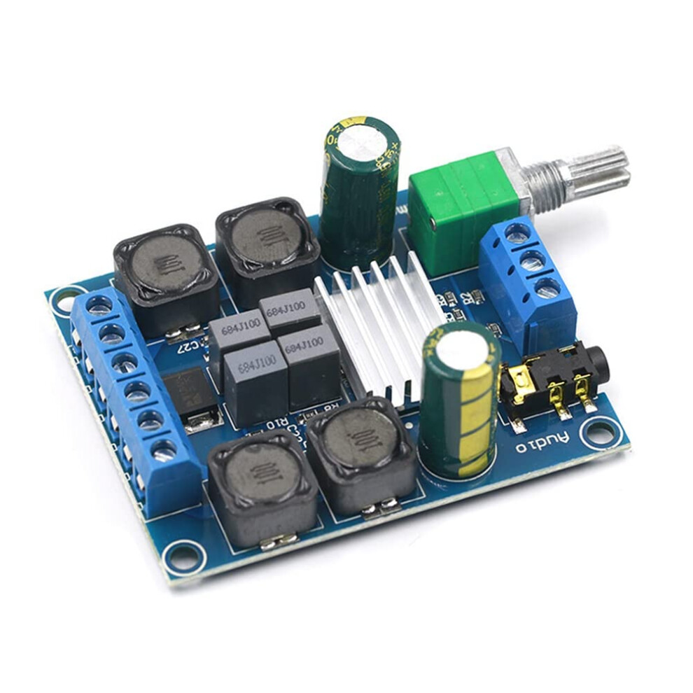 Digital Power Amplifier 2Channel Stereo 2X50w Board 48 Ohm Subwoofer Audio Module 9339159474631