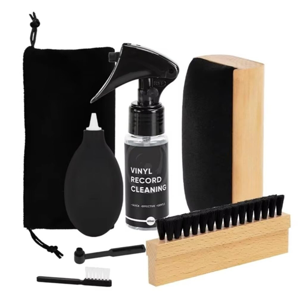 Vinyl Record Cleaning Brush Lp Cleaning Tool, Antistatic Soft Nylon Bristles, 10 Cm Length, Compatible With Turntables 9339159474617
