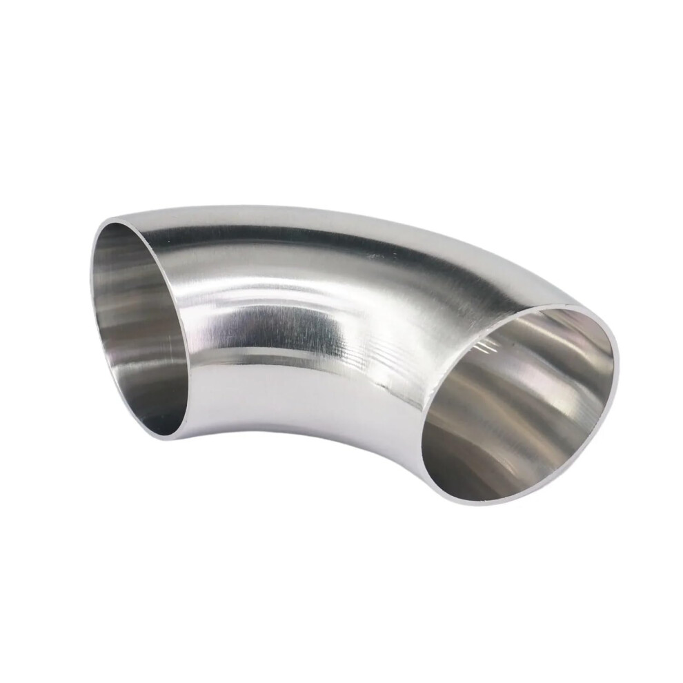 Hygiene Outer Diameter 129Mm 304 Stainless Steel Elbow 90 Degree Round Weld Od 129Mm 304Ss Elbow Hygienic Piping Fitting 9067246068028