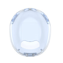 PC Scratchproof Sleeve Flip Protector for-transparent blue