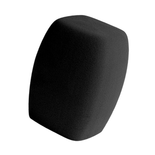 Dense Sponges Quadrilateral Microphones Protectors-Black
