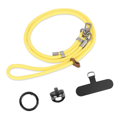 Secure Camera Carrying Strap without Tool Assembly-warm yellow