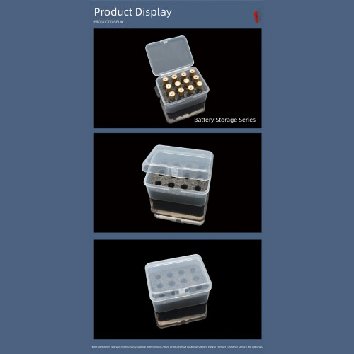 Multi Purpose 2A Battery Organiser Box With Visible Compartments 2
