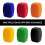 Dense Sponges Quadrilateral Microphones Protectors-Black 6