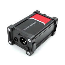 XLRs TRSs Stereo Hum Eliminators Box With Ground-Host model