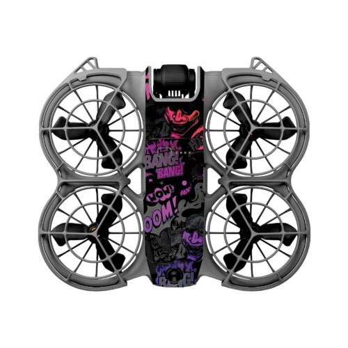 Decorative Stickers for 2 Mini Drones-Set six Single body