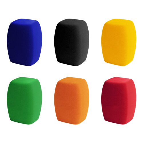 Studio Quadrilateral Microphones Foam Cover Optimizes Sound-Red 1