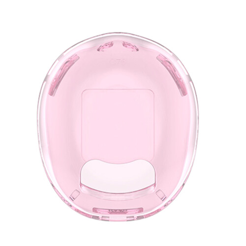 Transparent Flip Sleeve Full Coverage PC-transparent pink