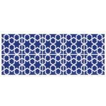 Gebruiksvriendelijke tegelstickers van PVC-materiaal, waterdicht, mooi design, duurzaam, ideaal voor doe-het-zelf decoratie, retro stijl,