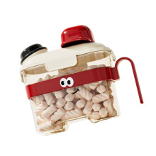Playfulness Jugs Style Dry Food Containers For-Red 2.8 liters