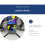 Decorative Stickers for 2 Mini Drones-Set six Single body 2