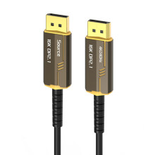 High Performances DisplayPort Fiber Cable Supports 16K@30Hz-30M