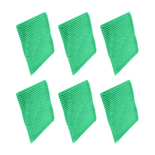 Pack of 6 Washable Nesting Pad 24 Cell Design Reusable-Green
