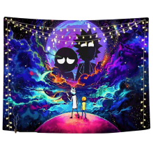 Lavabilă la mașină pentru o îngrijire fără probleme, tapiserie cu imprimeu de artist rap, idee de cadou, decor de perete (73 x 95 cm)