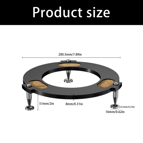 Portable Sound Device Holder Stand Compact Structure-Navy blue 2
