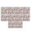 Πλακάκι backsplash αυτοκόλλητο σκάλας για πολλά δωμάτια, διακόσμηση DIY με 7