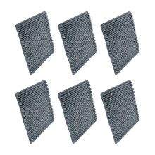 6Pieces Chicken Nesting Mats for Poultry 24 Cell Washable-Gray