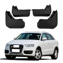 4 Pcs Waterproof ScratchProof Car Mud Fender Wheel Protection Decorative Accessories Compatible with Q3 20132015 PVC