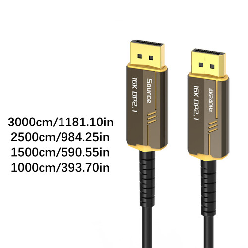 DisplayPort Cable 54Gbps Bandwidth 16K 8K Resolution Stable-15M 1