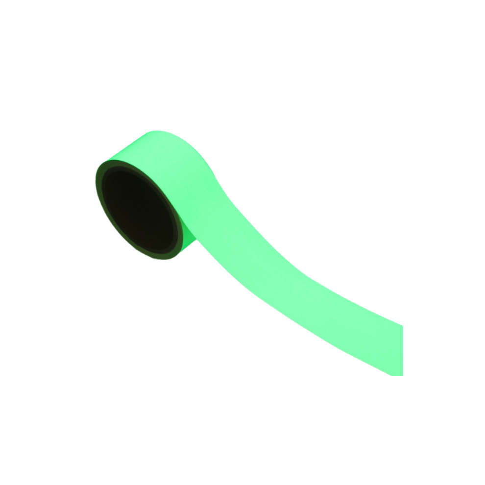 Glow In The Dark Tape For Reflective Use, Bright Photoluminescent Strip With Waterproof Design For Long-Lasting Illumination, 30 Feet X 1 Inch Green, 9094122218901