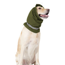 Regulable Dog Ear Covers Dog Hematoma Ear Wrap-Army Green S