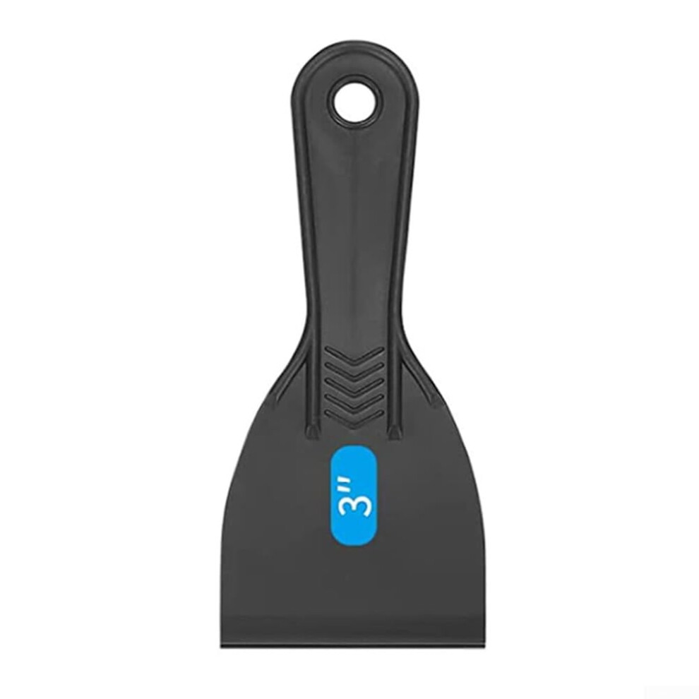6Piece Putty Knife With Plastic Handle, 3Inch Blades, For Wallpaper Removal, Filling And Smoothing 9105992421541