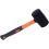 Nonslip Double Head Rubber Mallet SoftFaced Tile Hammer 680 g Hand Tool 2