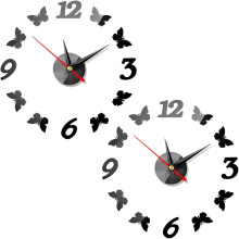 Verstellbare 3D-Zeiger, batteriebetriebenes Uhrwerk für eine stilvolle DIY-Wanduhr