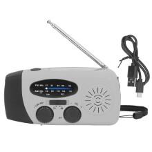 Ultimatives Überlebenswerkzeug, wasserdichtes Notfallradio mit SOS-Alarm für Krisenmanagement